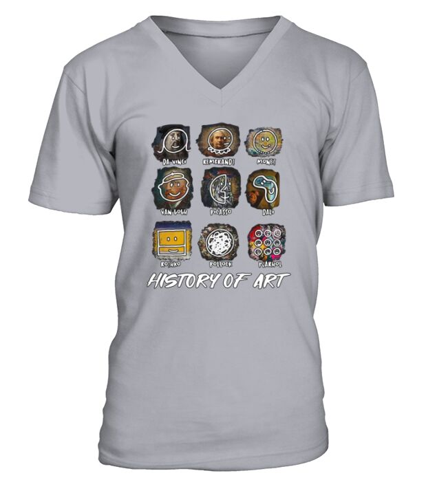 history of art V-Neck T-shirt