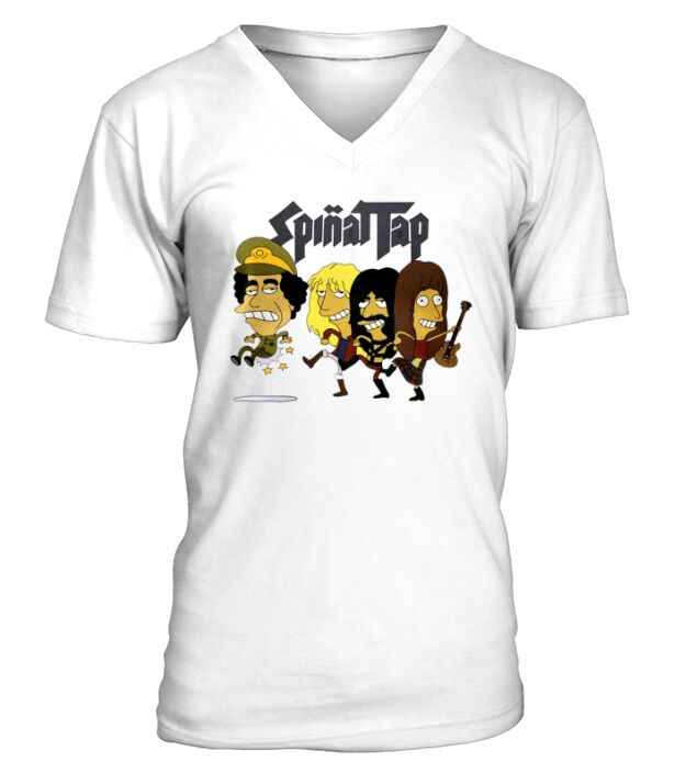 Simpsons Spinal Tap Tour Shirt T-Shirt V-Neck T-shirt
