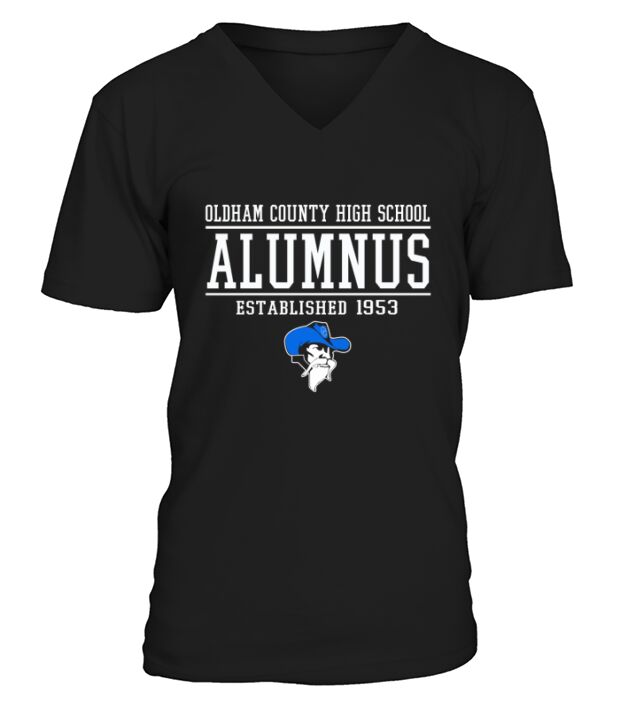 Oldham County High School  Alumnus V-Neck T-shirt