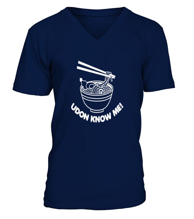 udon know me V-Neck T-shirt