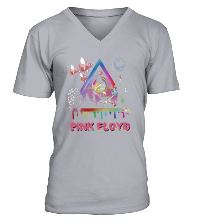 PINK FLOYD V-Neck T-shirt