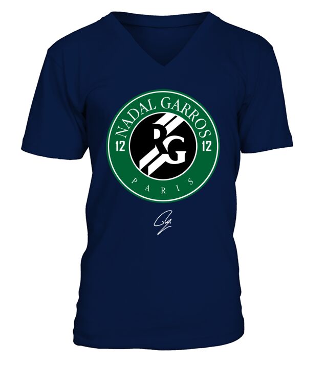 Rafael Nadal - 12 Roland Garros V-Neck T-shirt