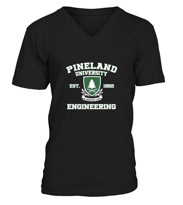 Pineland University Engineering Special Force V-Neck T-shirt