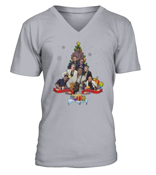 Vince Gill Christmas tree shirt V-Neck T-shirt