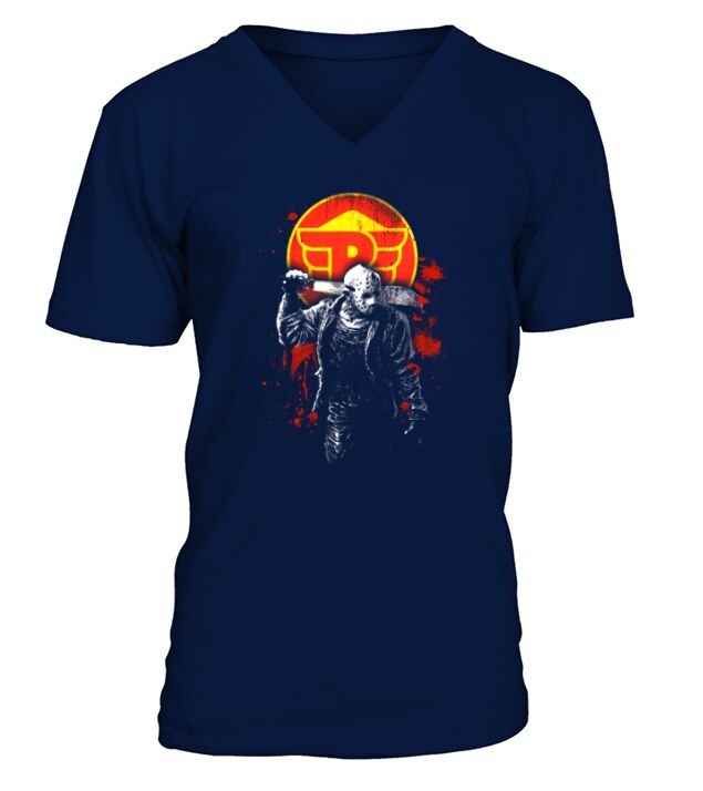 JASON ROYAL ENFIELD V-Neck T-shirt
