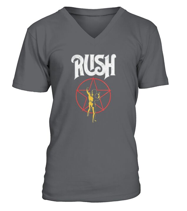 Rush Band V-Neck T-shirt