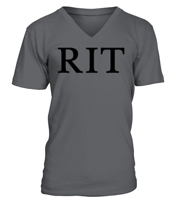 Simple Logo Rochester Institute Of Technology 2020 V-Neck T-shirt
