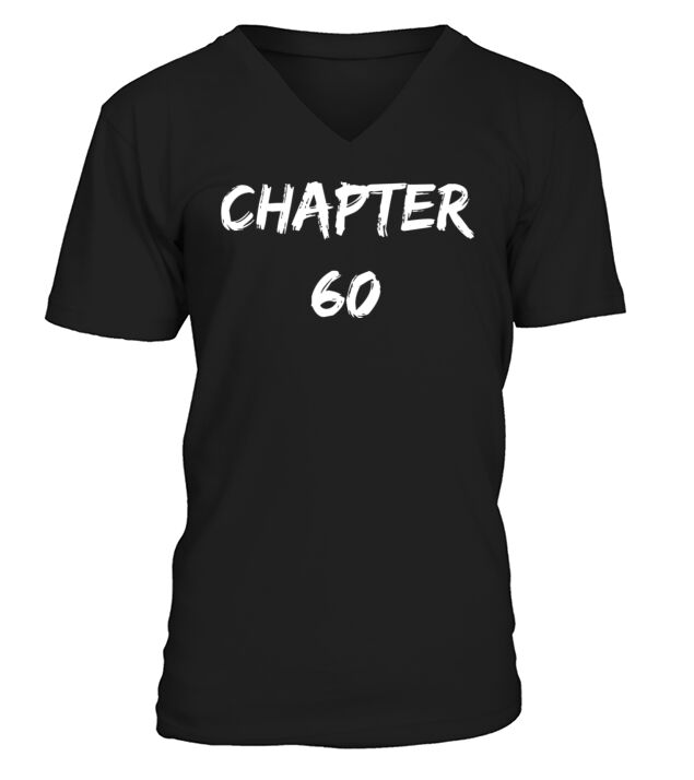 60th birthday V-Neck T-shirt