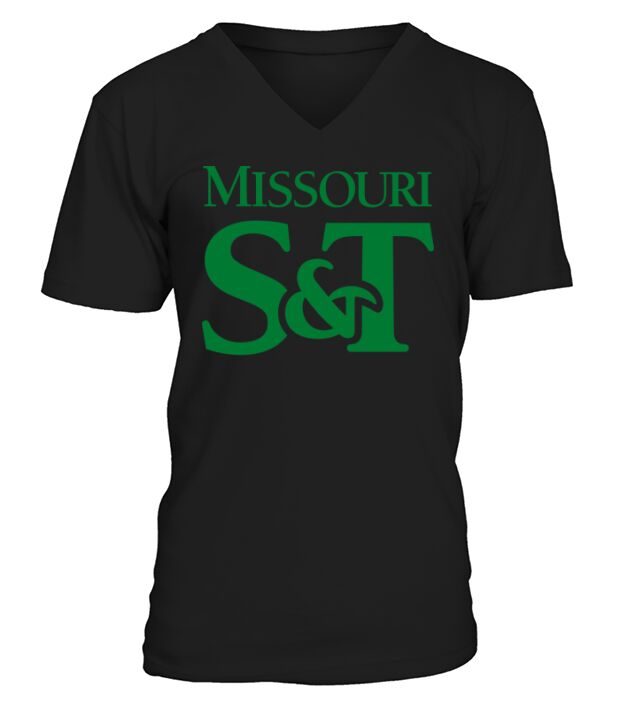 Simple Logo Missouri University Of Science And Technology 2020 V-Neck T-shirt