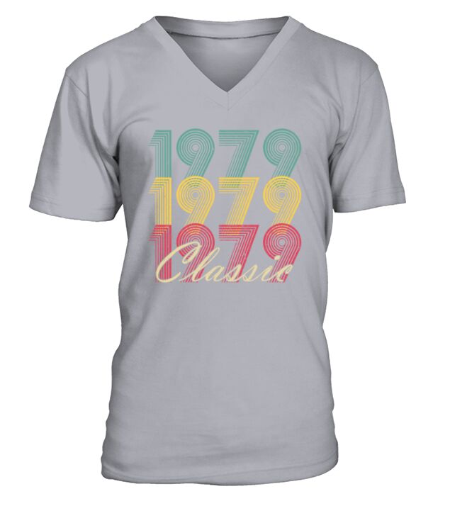 40. Geburtstagsgeschenk Jahrgang 1979 T Shirt Classic Men Women V-Neck T-shirt