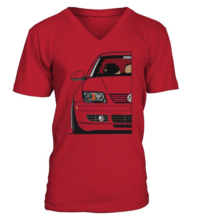 VW JETTA V-Neck T-shirt