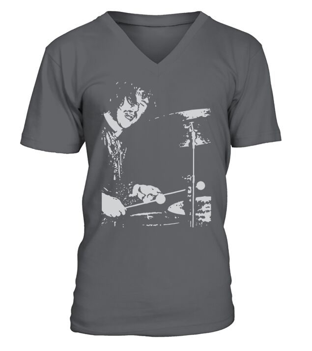 Bonzo John Bonham Fan V-Neck T-shirt