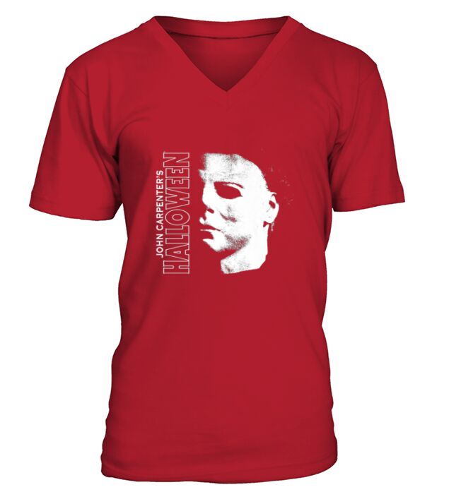 John Carpenters Halloween Michael Myers V-Neck T-shirt