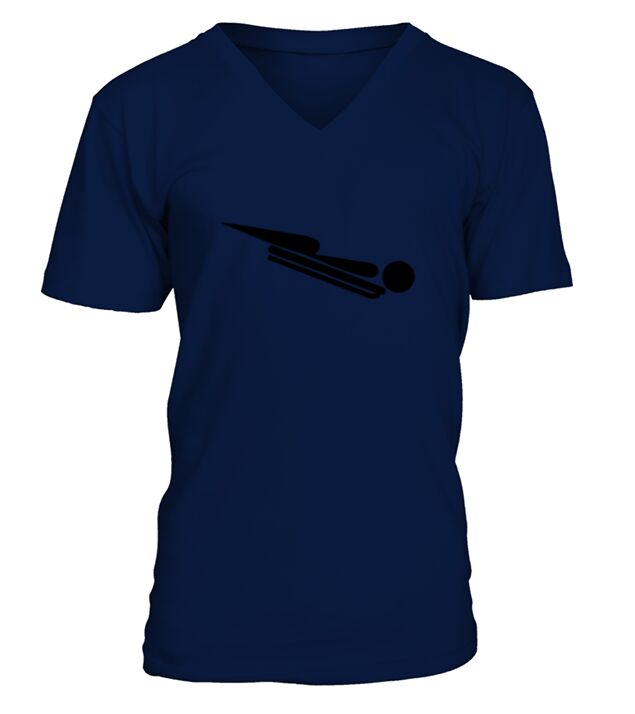 Olympic sports skeleton pictogram T-Shirts - Mens Premium T-Shirt V-Neck T-shirt