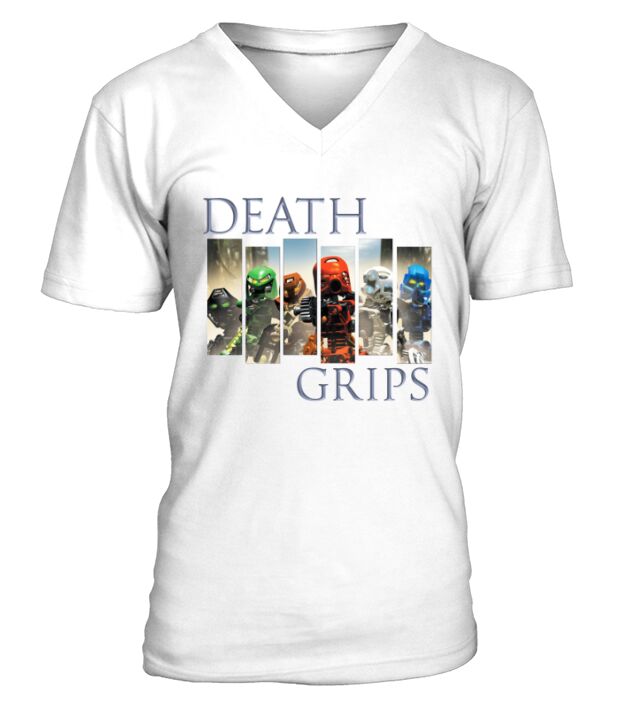 Death Grips - Bionicle Toa Mata V-Neck T-shirt