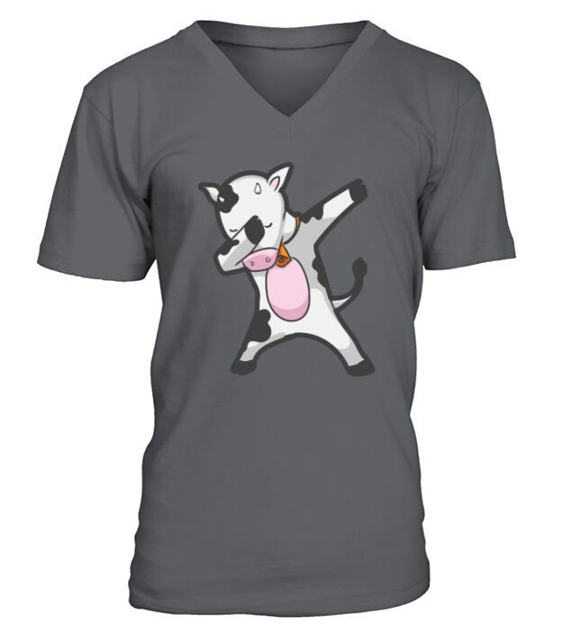 Dabbing COW   CALF  Dab Animal V-Neck T-shirt