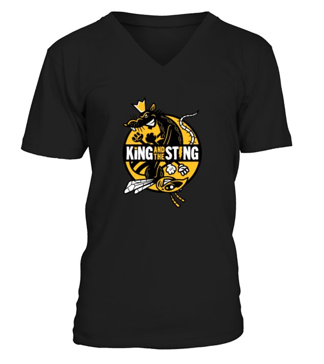 king and the sting V-Neck T-shirt