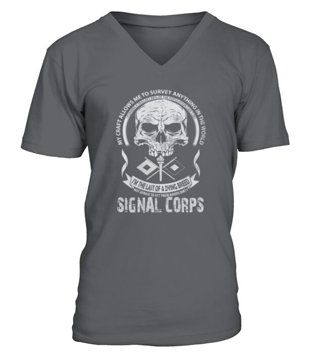 ARMY SIGNAL CORPS MY CRAFTArmy collection V-Neck T-shirt