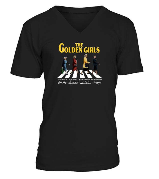 The Golden Girls Abbey Road Signatures V-Neck T-shirt