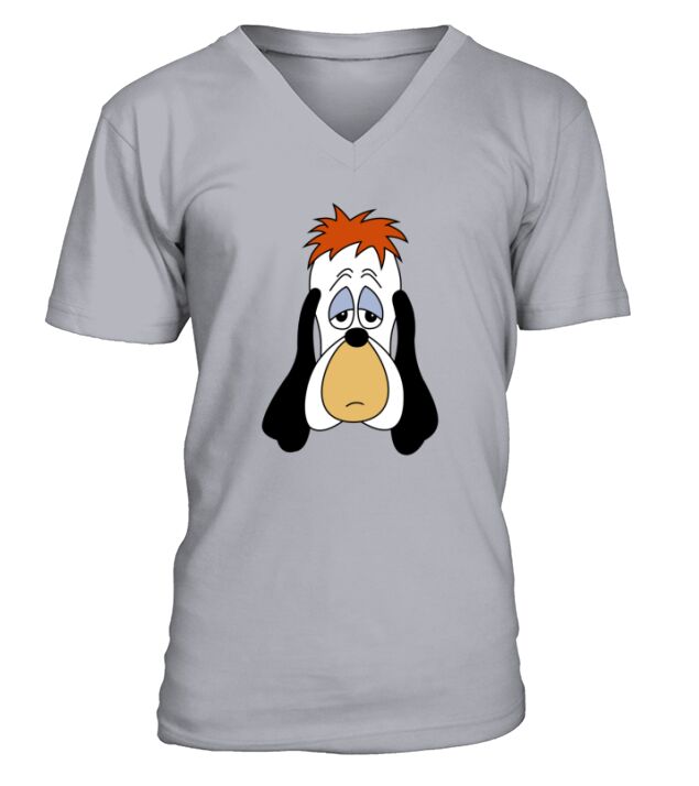Droopy Face V-Neck T-shirt