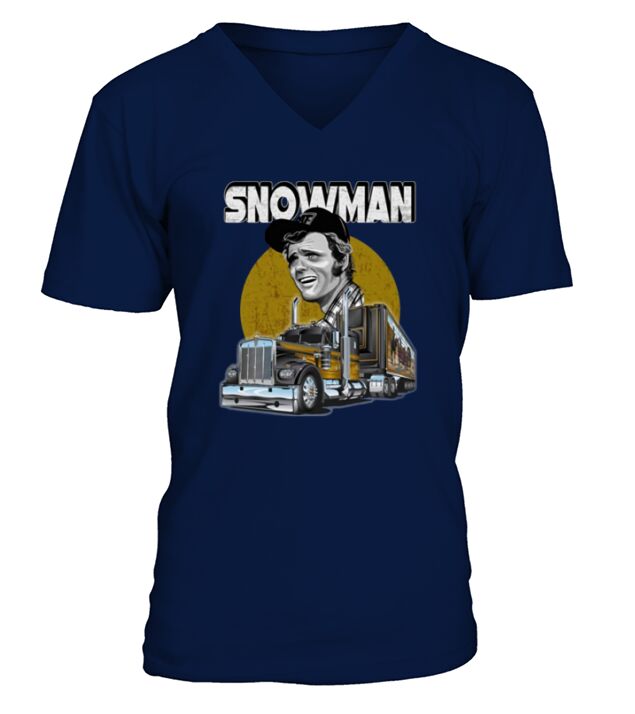 Snowman  Smokey and The Bandit V-Neck T-shirt