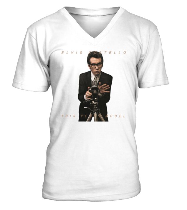 elvis costello This years model V-Neck T-shirt