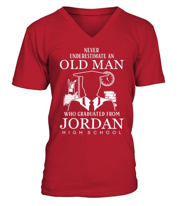 Jordan High School V-Neck T-shirt
