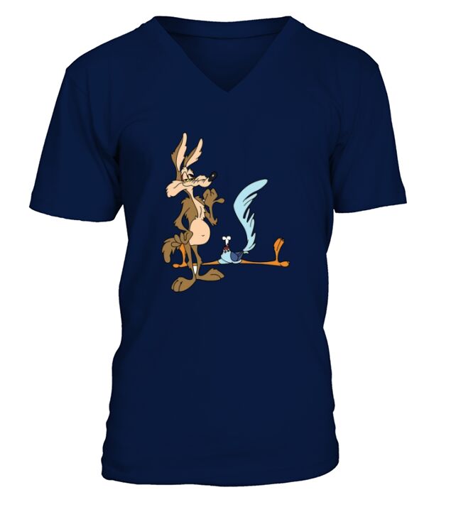 Wile E Coyote Acme Ending V-Neck T-shirt