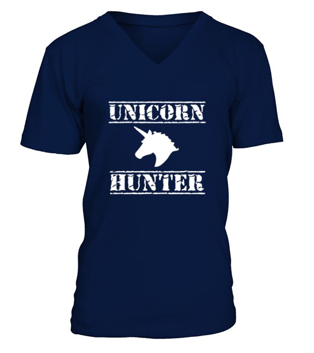 Unicorn Hunter V-Neck T-shirt