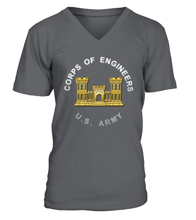 US Army - Corps Of Engineers Tshirt V-Neck T-shirt