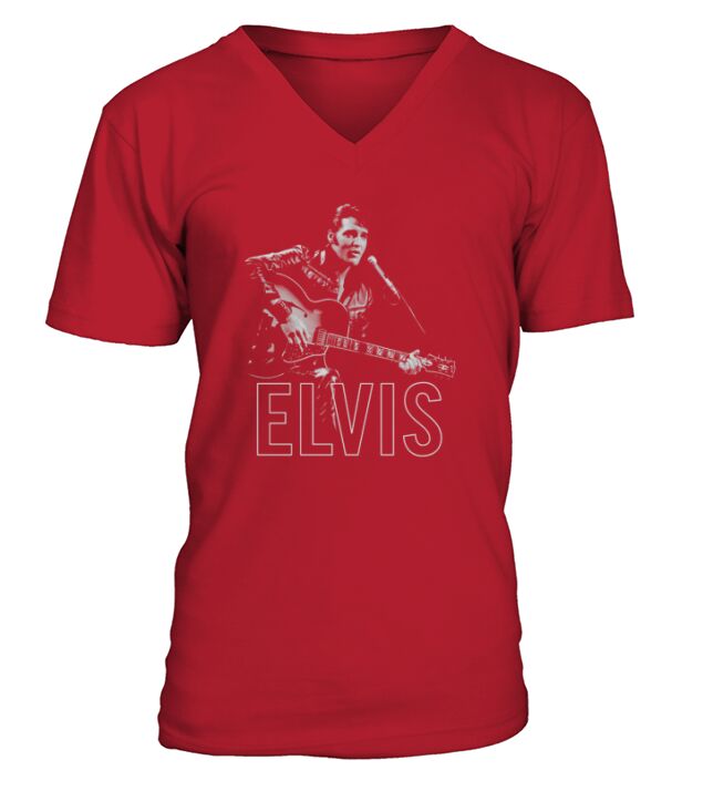 The King Elvis Presley V-Neck T-shirt