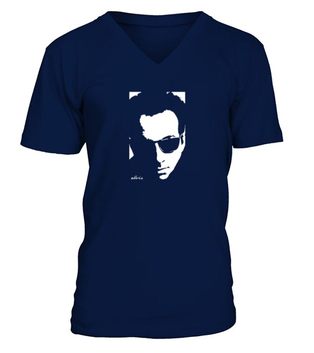 Elvis Costello Portrait  Fan V-Neck T-shirt