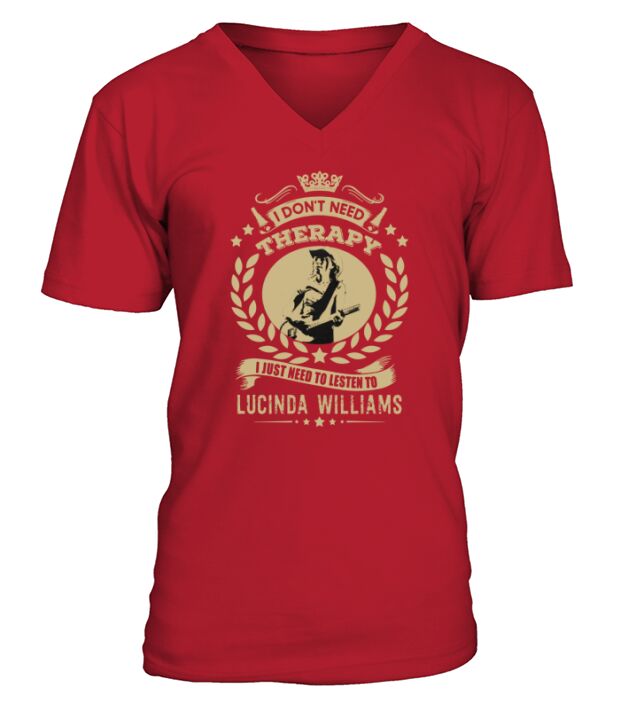 LUCINDA WILLIAMS LIMITED EDITION Tshirt V-Neck T-shirt