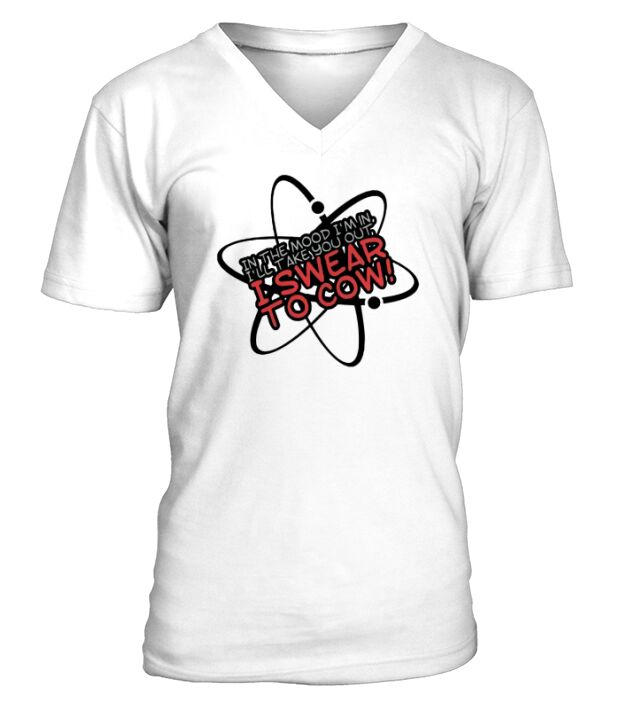 I Swear to Cow! V-Neck T-shirt