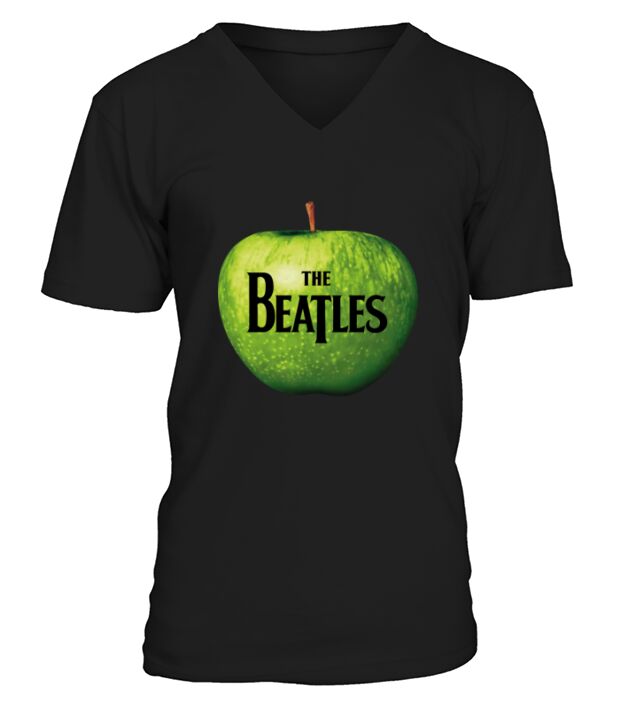 Bravado The Beatles Apple Logo V-Neck T-shirt