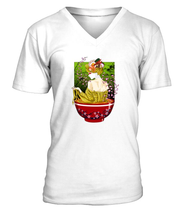 Geisha V-Neck T-shirt