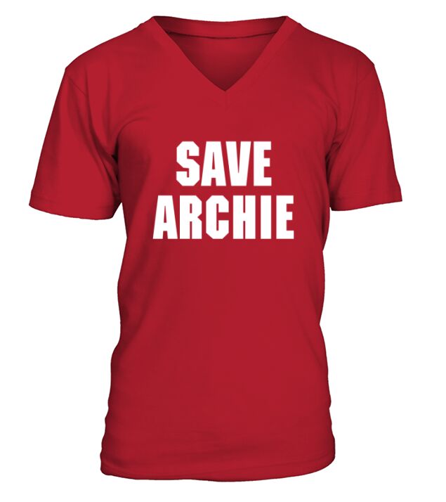 Archie Fox Live Store Save Archie V-Neck T-shirt