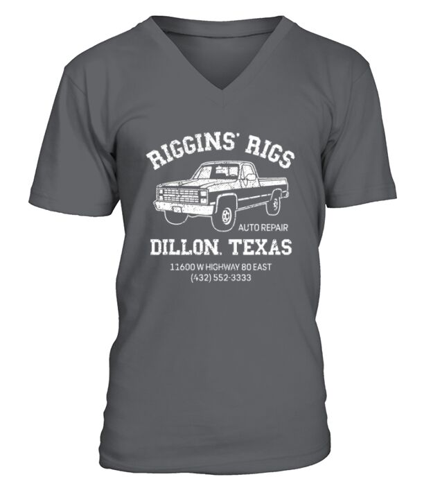 Riggins Rigs Dillon Texas Football Fan V-Neck T-shirt