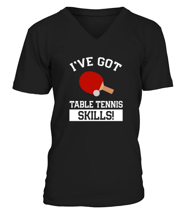 table tennis V-Neck T-shirt