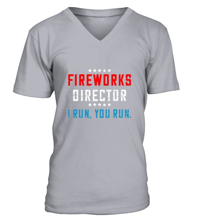 Fireworks Director V-Neck T-shirt