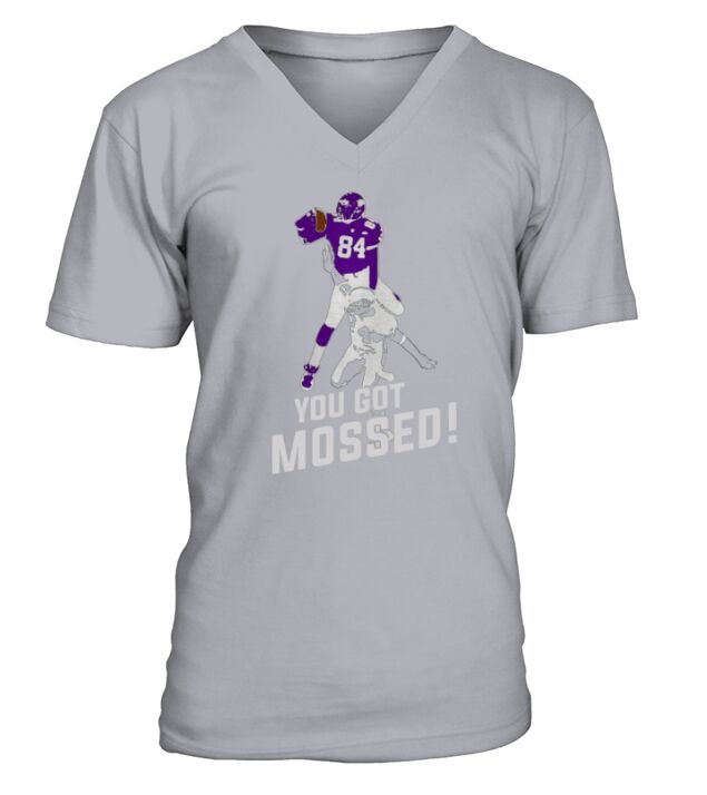 RANDY MOSS OVER CHARLES WOODSON YOU GOT MOSSED shirt, hoodie, sweater, longsleeve t-shirt V-Neck T-shirt