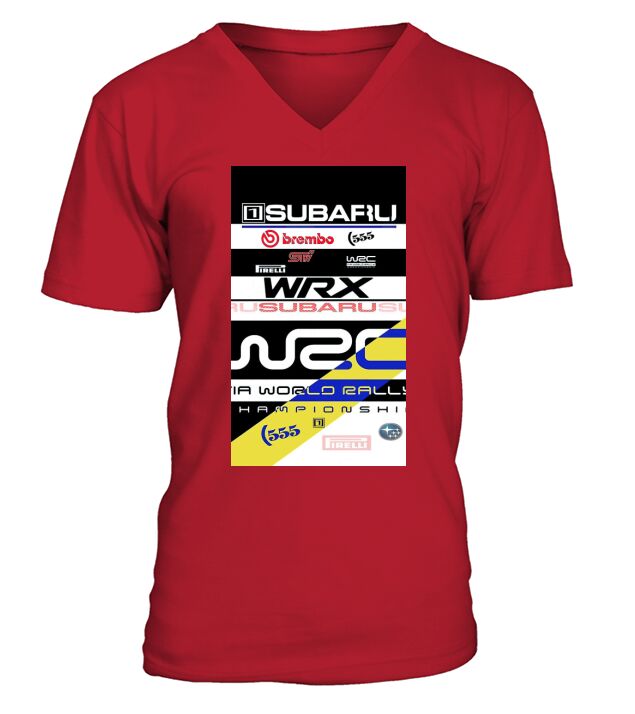 Subaru Rally 555 - iPhone 8 Plus V-Neck T-shirt
