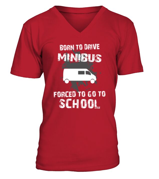 VINTAGE MINIBUS VINTAGE RACING V-Neck T-shirt