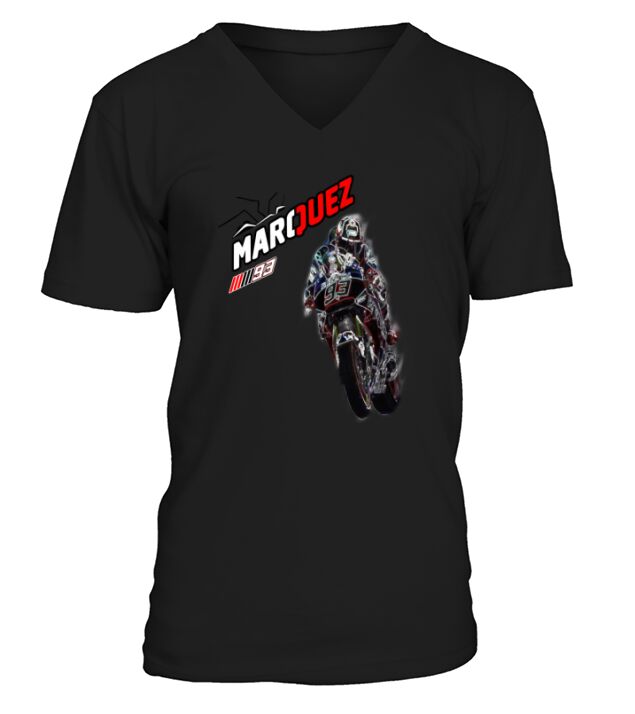 MARC MARQUEZ IN ACTION - Mens Premium T-Shirt V-Neck T-shirt