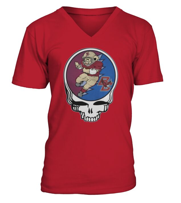 GratefulDead Boston College Eagles V-Neck T-shirt