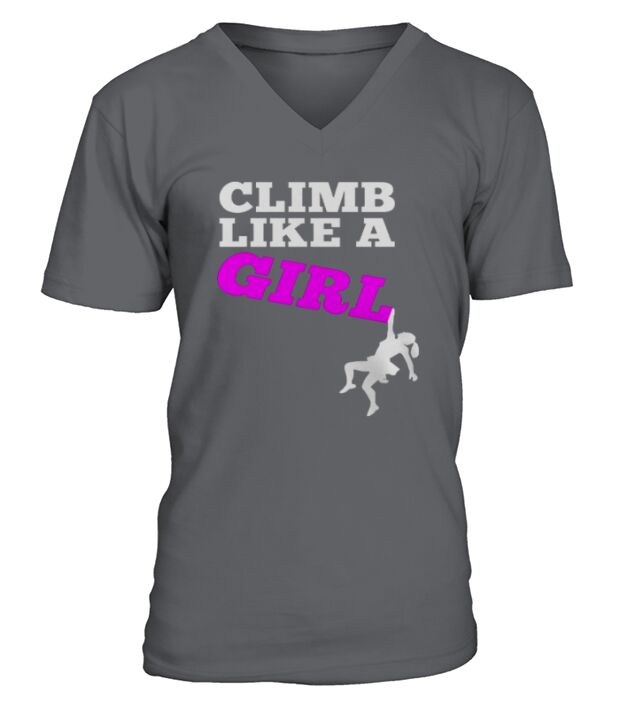 Climbing V-Neck T-shirt
