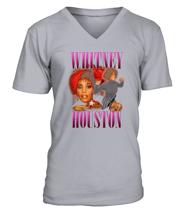whitney houston shirts V-Neck T-shirt