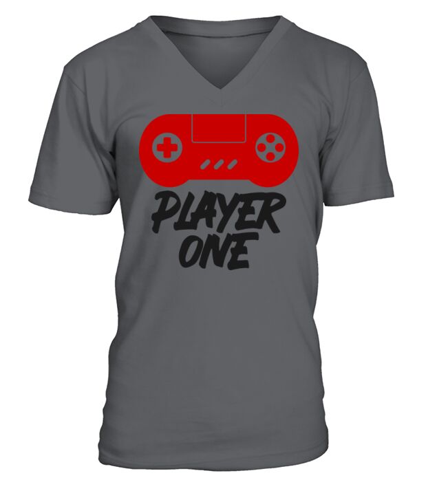 Player One V-Neck T-shirt
