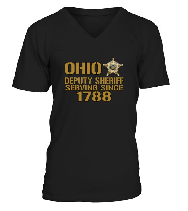 Ohio Deputy Sheriff Serving Since 1788 V-Neck T-shirt