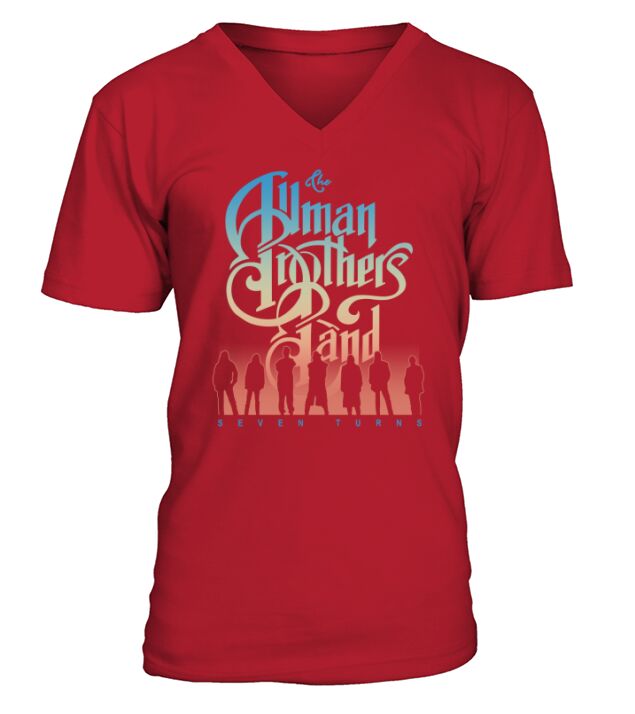Seven Turns - The Allman Brothers Band Tshirt V-Neck T-shirt